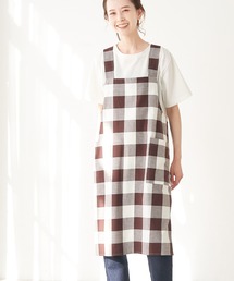 ROPE' PICNIC（ロペピクニック）の「【Bonne Maman × ROPE' PICNIC】ギンガムチェックエプロン（エプロン）」
