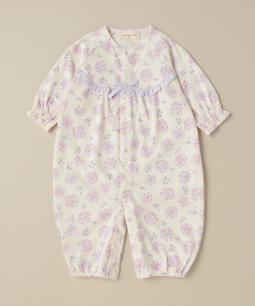 sense of wonder（センスオブワンダー）の「アリウム兼用ドレス【日本製】（ロンパース・キッズ・ラベンダー・50-70cm）」の3枚目の写真