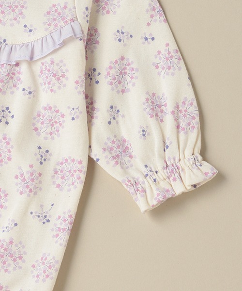 sense of wonder（センスオブワンダー）の「アリウム兼用ドレス【日本製】（ロンパース・キッズ・ラベンダー・50-70cm）」の5枚目の写真