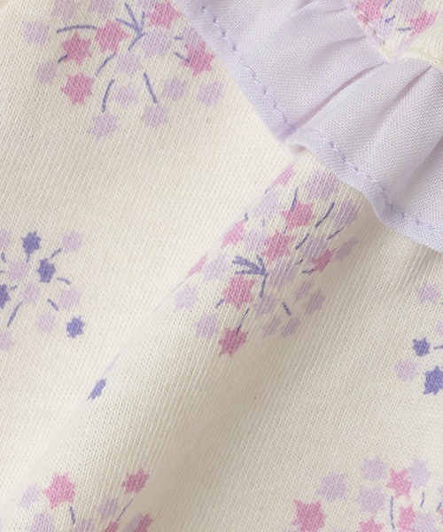 sense of wonder（センスオブワンダー）の「アリウム兼用ドレス【日本製】（ロンパース・キッズ・ラベンダー・50-70cm）」の7枚目の写真