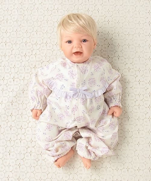 sense of wonder（センスオブワンダー）の「アリウム兼用ドレス【日本製】（ロンパース・キッズ・ラベンダー・50-70cm）」の9枚目の写真