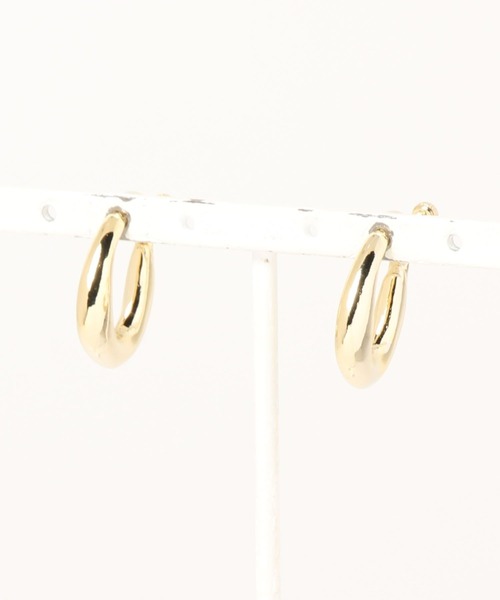 SALON（サロン）の「金具が目立たないぷっくりフープイヤリング（イヤリング・レディース・ゴールド/シルバー・FREE）」の10枚目の写真