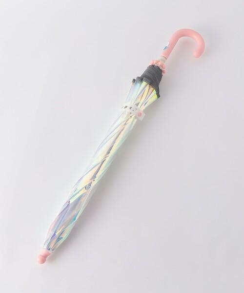 Wpc.（ダブリュピーシー）の「＜Wpc.＞シャイニーアンブレラ / 傘 / レイン / キッズ  50cm（長傘・キッズ・ライトピンク・50cm）」の9枚目の写真