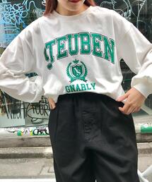 INGNI | エンブレムカレッジロゴロングTシャツ(Tシャツ/カットソー)