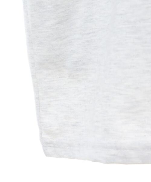 INGNI（イング）の「エンブレムカレッジロゴロングTシャツ（Tシャツ/カットソー・レディース・ブルー/ホワイト×グリーン/ホワイト×ブルー/オートミール・M）」の14枚目の写真