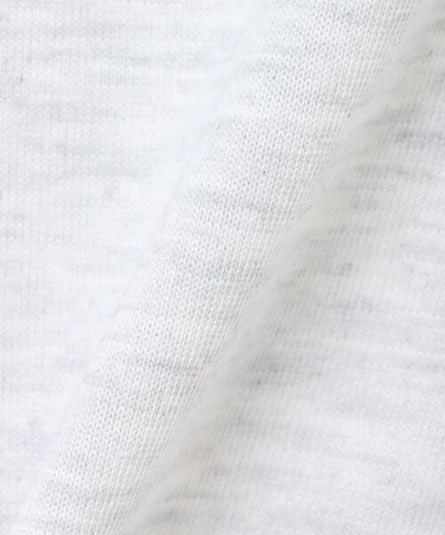 INGNI（イング）の「エンブレムカレッジロゴロングTシャツ（Tシャツ/カットソー・レディース・ブルー/ホワイト×グリーン/ホワイト×ブルー/オートミール・M）」の13枚目の写真