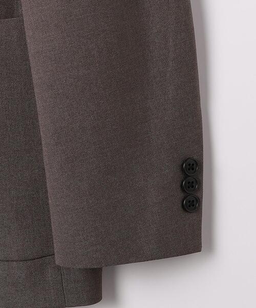 green label relaxing(グリーンレーベルリラクシング)の「A+ PEシャークスキン スタンダード 2B ジャケット -ウォッシャブル・ストレッチ・防シワ-(テーラードジャケット・メンズ・ネイビー/ブラウン・L/XS/S/M/XL)」の11枚目の写真