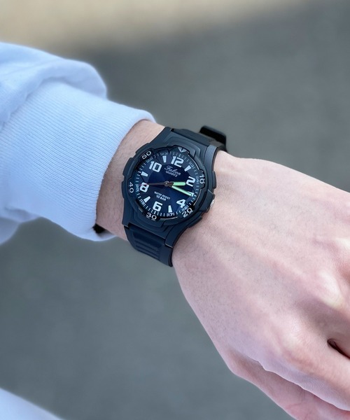 CITIZEN（シチズン）の「【CITIZEN】シチズン ラウンド型 スポーツ ユニセックス仕様 Q596-850,851 VP84J850,851 VP84-852,854（アナログ腕時計・メンズ・ブラック系3/ブラック系1/ブラック系6/ブラック系5/ブラック系4/ブラック系2・FREE）」の4枚目の写真