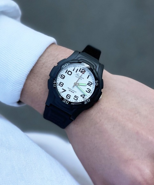 CITIZEN（シチズン）の「【CITIZEN】シチズン ラウンド型 スポーツ ユニセックス仕様 Q596-850,851 VP84J850,851 VP84-852,854（アナログ腕時計・メンズ・ブラック系3/ブラック系1/ブラック系6/ブラック系5/ブラック系4/ブラック系2・FREE）」の5枚目の写真