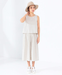 Another Edition | 2wayノースリーブプルオーバー×サロペット(ストライプ)/ae NSL PO×SLPT STRP(サロペット/オーバーオール)