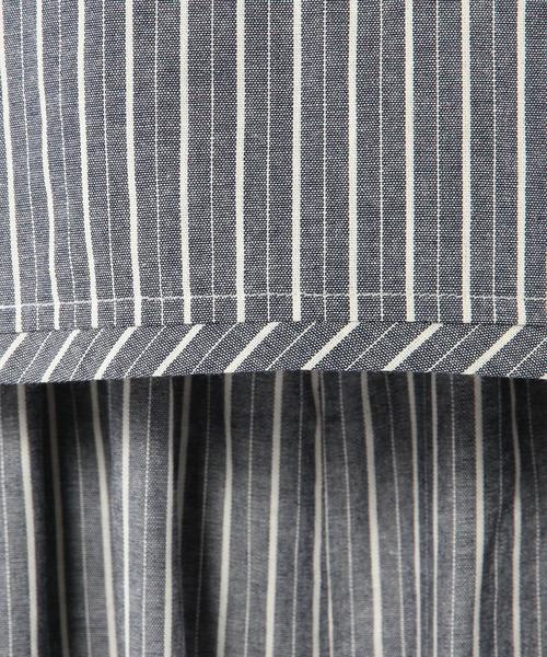Another Edition（アナザーエディション）の「2wayノースリーブプルオーバー×サロペット(ストライプ)/ae NSL PO×SLPT STRP◆（サロペット/オーバーオール・レディース・オフホワイト/ネイビー・ﾌﾘ-）」の11枚目の写真