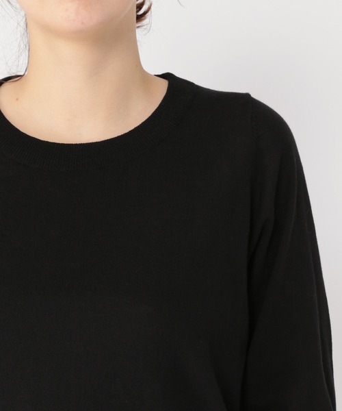 studio CLIP（スタディオクリップ）の「14ゲージハイツイストプルオーバー（ニット/セーター・レディース・ブラック/ブラウン/グリーン/ブルー/レッド・FREE）」の16枚目の写真