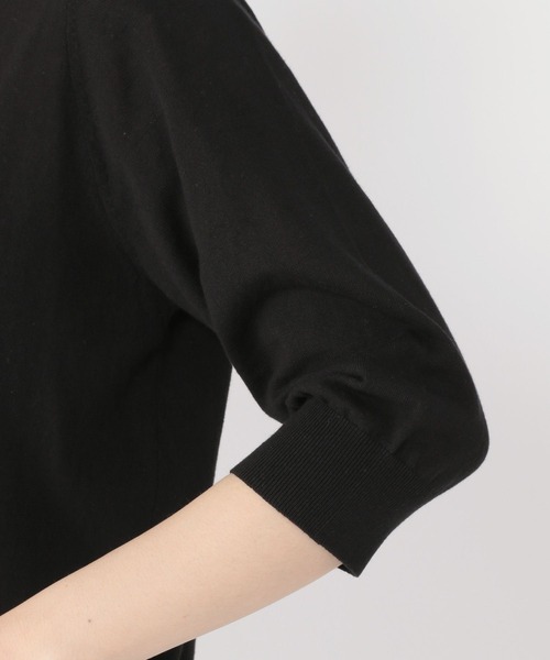 studio CLIP（スタディオクリップ）の「14ゲージハイツイストプルオーバー（ニット/セーター・レディース・ブラック/ブラウン/グリーン/ブルー/レッド・FREE）」の10枚目の写真