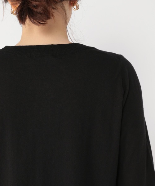 studio CLIP（スタディオクリップ）の「14ゲージハイツイストプルオーバー（ニット/セーター・レディース・ブラック/ブラウン/グリーン/ブルー/レッド・FREE）」の14枚目の写真