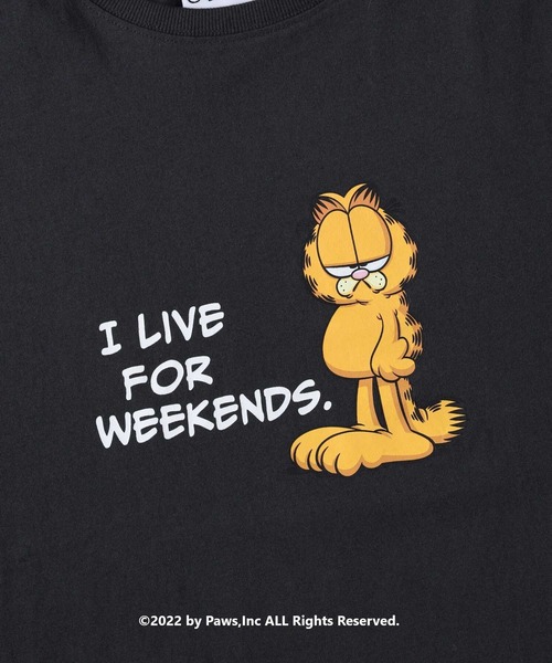 Right-on（ライトオン）の「ガーフィールドプリントT（Tシャツ