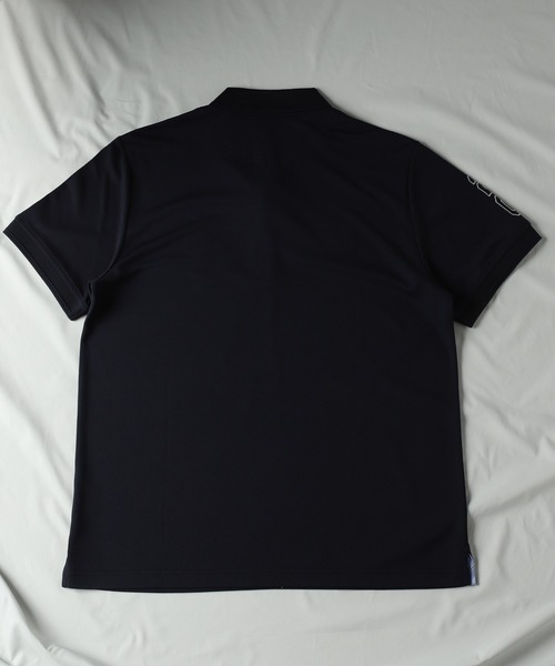 UNION STATION(ユニオンステーション)の「【Admiral/アドミラル】クールメッシュ鹿の子 別注 ポロシャツ(ポロシャツ・メンズ・ホワイト/ネイビー・LL/M/L)」の14枚目の写真