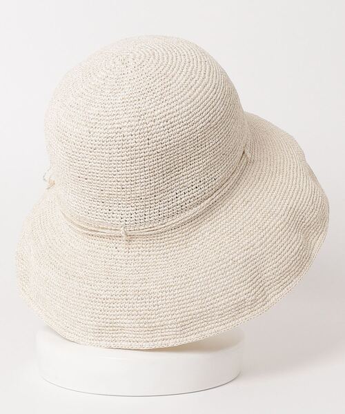 CA4LA（カシラ）の「LOLA6（ハット・レディース・ホワイト/ブラック/ベージュ・ONESIZE）」の4枚目の写真