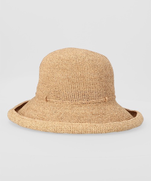 CA4LA（カシラ）の「LOLA6（ハット・レディース・ホワイト/ブラック/ベージュ・ONESIZE）」の9枚目の写真