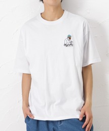 ヒゲサガラ刺繍 半袖Tシャツ