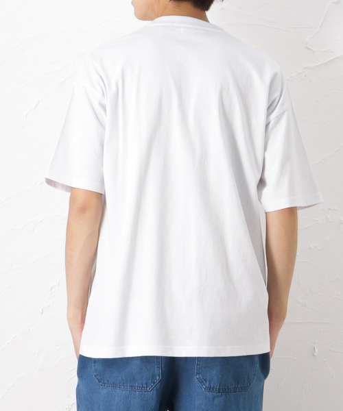 Mac-House(マックハウス)の「ヒゲサガラ刺繍 半袖Tシャツ(Tシャツ/カットソー・メンズ・グリーン/ネイビー/ホワイト・M/L)」の10枚目の写真