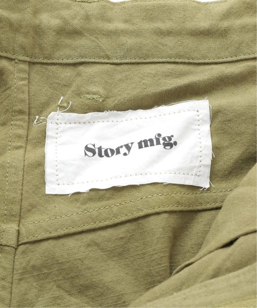Story mfg.(ストーリーエムエフジー)の「【STORY mfg. / ストーリーエムエフジー.】FORAGER PANTS(その他パンツ・メンズ・カーキ/アイボリー・SMALL/MEDIUM)」の21枚目の写真