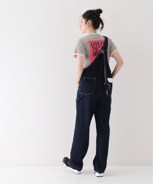 Wrangler（ラングラー）の「【Wrangler/ラングラー】Wrangler wringer Tシャツ（Tシャツ/カットソー・レディース・ホワイト/ブラウン・FREE）」の12枚目の写真