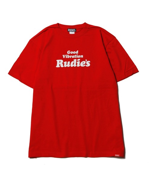 RUDIE'S(ルーディーズ)の「CURVY-T(Tシャツ/カットソー・メンズ・ブラック/レッド/ホワイト・L/M/XL/XXL)」の3枚目の写真