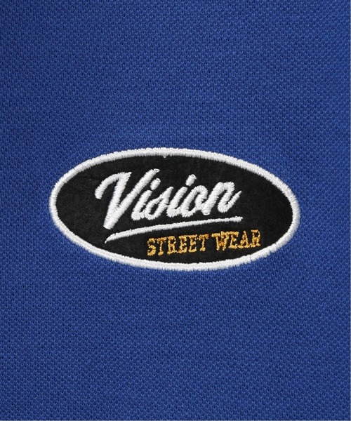 B.C STOCK（ベーセーストック）の「【VISION / ビジョン】別注 ポロ Styles S/S TEE（Tシャツ/カットソー・メンズ・ホワイト/グリーン/ブルー系その他・MEDIUM/LARGE）」の5枚目の写真