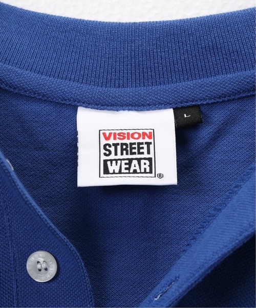 B.C STOCK（ベーセーストック）の「【VISION / ビジョン】別注 ポロ Styles S/S TEE（Tシャツ/カットソー・メンズ・ホワイト/グリーン/ブルー系その他・MEDIUM/LARGE）」の9枚目の写真