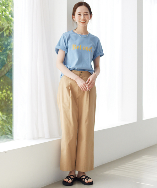 Bel ete ロゴTシャツ（Tシャツ/カットソー）｜SLOBE IENA