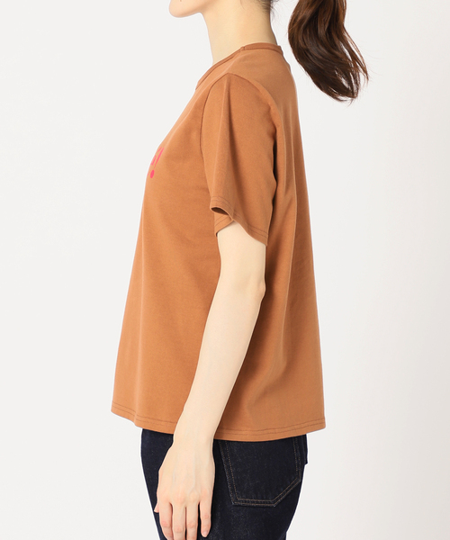 SLOBE IENA（スローブイエナ）の「Bel ete ロゴTシャツ（Tシャツ/カットソー・レディース・ホワイト/ネイビー/ブラウン/サックスブルー・FREE）」の7枚目の写真