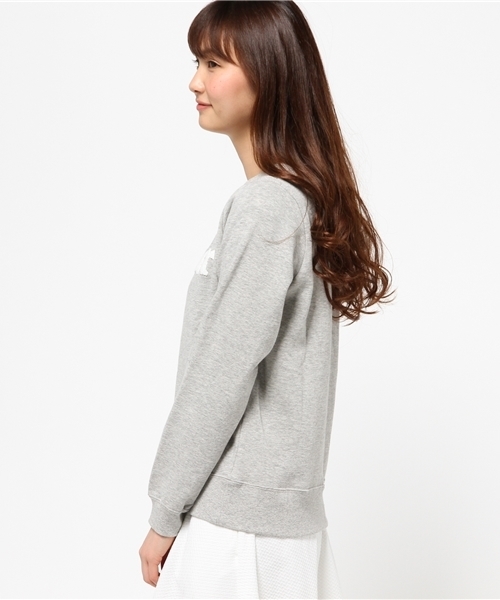 OUTLET（アウトレット）の「【CIAOPANIC TYPY】ローカーコラボクルースウェット（スウェット・レディース・グレー/ネイビー・MEDIUM/SMALL）」の4枚目の写真