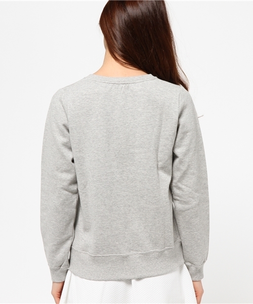 OUTLET（アウトレット）の「【CIAOPANIC TYPY】ローカーコラボクルースウェット（スウェット・レディース・グレー/ネイビー・MEDIUM/SMALL）」の5枚目の写真