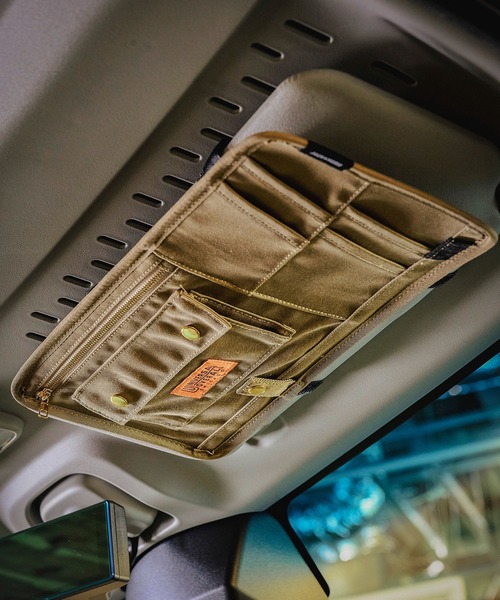 UNIVERSAL OVERALL×JACK & MARIE サンバイザーポケット（収納グッズ