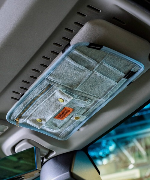 UNIVERSAL OVERALL×JACK & MARIE サンバイザーポケット（収納グッズ