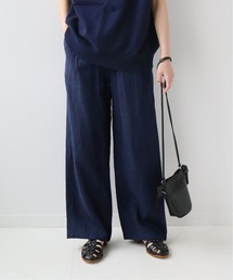 《追加》Yarn-Dyeリネンイージーパンツ