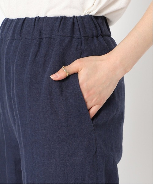 JOURNAL STANDARD relume（ジャーナルスタンダード　レリューム）の「《追加》Yarn-Dyeリネンイージーパンツ（その他パンツ・レディース・ベージュ/ライトグレー/ネイビー/グリーン・38/36）」の13枚目の写真