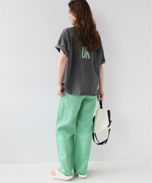 JOURNAL STANDARD relume（ジャーナルスタンダード　レリューム）の「《追加》Yarn-Dyeリネンイージーパンツ（その他パンツ・レディース・ベージュ/ライトグレー/ネイビー/グリーン・38/36）」の20枚目の写真