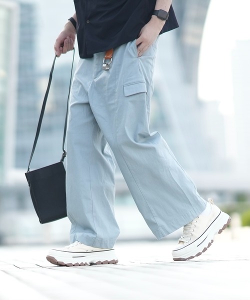 DOOPZ（ドープス）の「3D easy pattern cargo pants / 3Dイージーパターンカーゴパンツ（カーゴパンツ・メンズ・ブラウン/ダークグリーン/グレー・SMALL/MEDIUM/LARGE）」の21枚目の写真