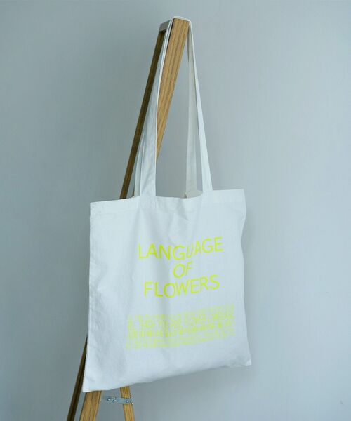 ems excite（エムズエキサイト）の「ロゴトートバック（ショルダーバッグ・レディース・オフホワイト/ピンク/グリーン/ブルー/ナチュラル/ダークブルー/ホワイト/レッド・FREE）」の2枚目の写真