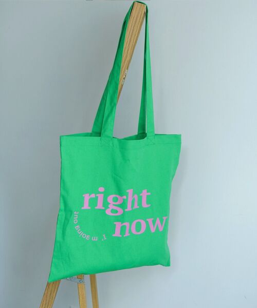 ems excite（エムズエキサイト）の「ロゴトートバック（ショルダーバッグ・レディース・オフホワイト/ピンク/グリーン/ブルー/ナチュラル/ダークブルー/ホワイト/レッド・FREE）」の19枚目の写真