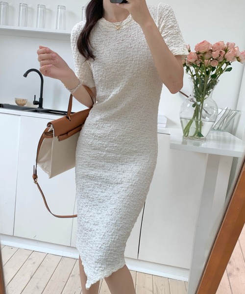 LAFFMO（ラフモ）の「ロングワンピース（ワンピース・レディース・ホワイト/ブラック・FREE）」の2枚目の写真