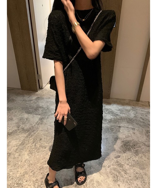 LAFFMO（ラフモ）の「ロングワンピース（ワンピース・レディース・ホワイト/ブラック・FREE）」の16枚目の写真