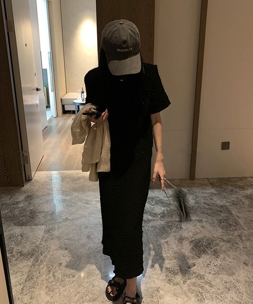 LAFFMO（ラフモ）の「ロングワンピース（ワンピース・レディース・ホワイト/ブラック・FREE）」の12枚目の写真