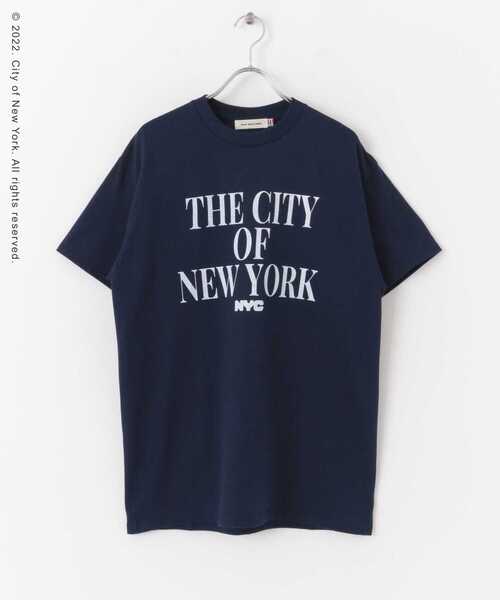 URBAN RESEARCH（アーバンリサーチ）の「NYC LETTERING T-SHIRTS（Tシャツ/カットソー・レディース・ホワイト/ネイビー/ピンク・FREE）」の22枚目の写真