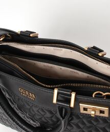 希少　GUESS クロコダイル型押し 2way ショルダーブラック　金　1981 希少 GUESS クロコダイル型押し 2way ショルダーバッグ ブラック