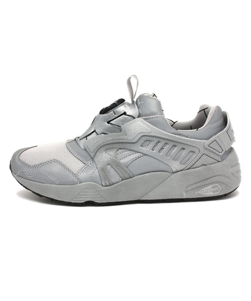 PUMA（プーマ）の「PUMA Disc Blaze Reflective（スニーカー・メンズ・シルバー・27cm/28cm）」の2枚目の写真