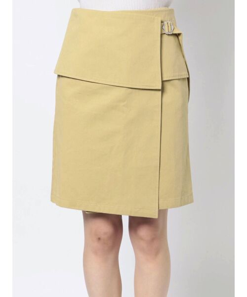 Ungrid（アングリッド）の「ウエストデザインミニスカート（スカート・レディース・ベージュ/ブラウン・FREE）」の10枚目の写真