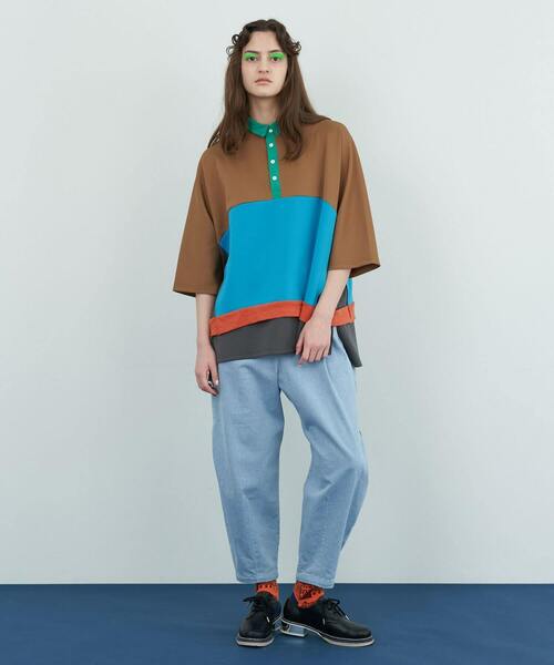 FRAPBOIS（フラボア）の「マッチ カットソー（Tシャツ/カットソー・レディース・ブラック/ベージュ・1/2）」の15枚目の写真