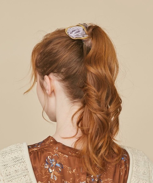 kaorinomori（カオリノモリ）の「kaorinomori フレムシュシュ（シュシュ・レディース・グリーン/グレー/ブラック・FREE）」の7枚目の写真